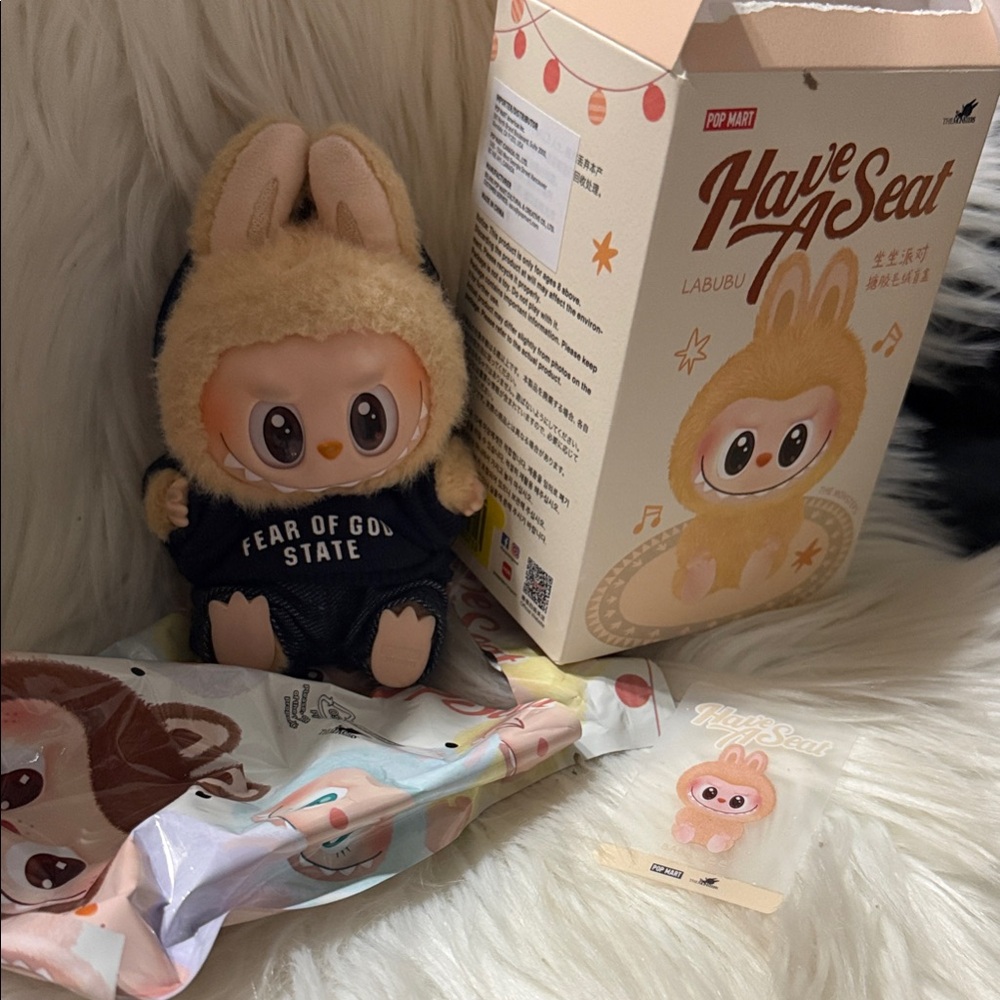 Labubu Plush  BABA Collectible